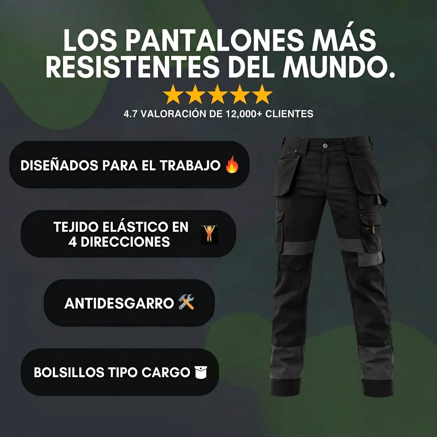 VALKOR™ Pantalón de Trabajo Pro Ultra-Resistente
